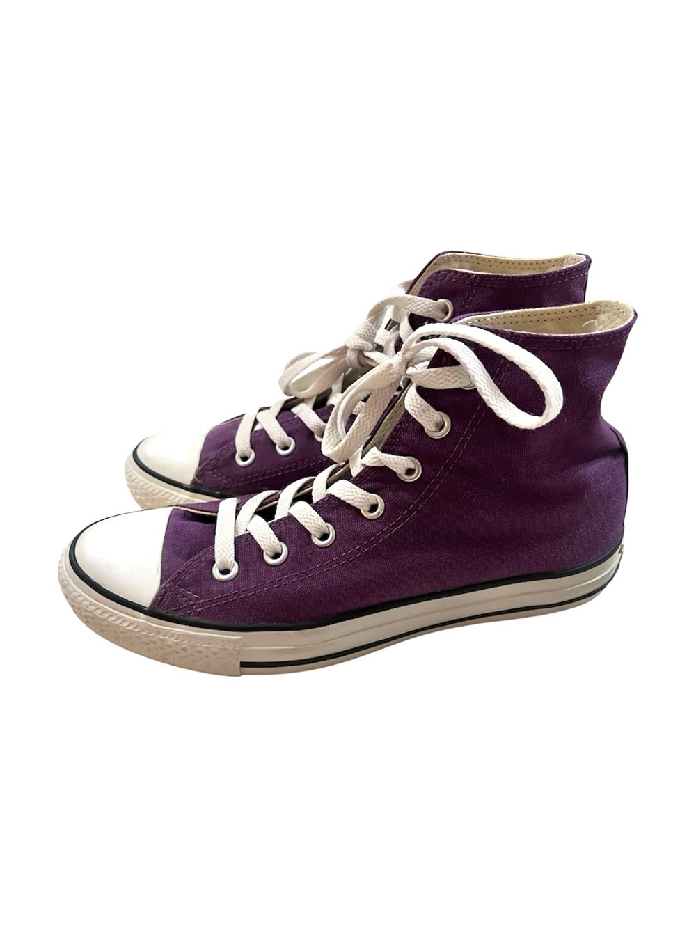 ✨CONVERSE✨All Star Purple High-Top Canvas Sneakers